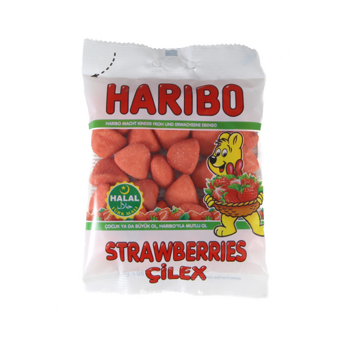 Halal Haribo Strawberry Softies 
